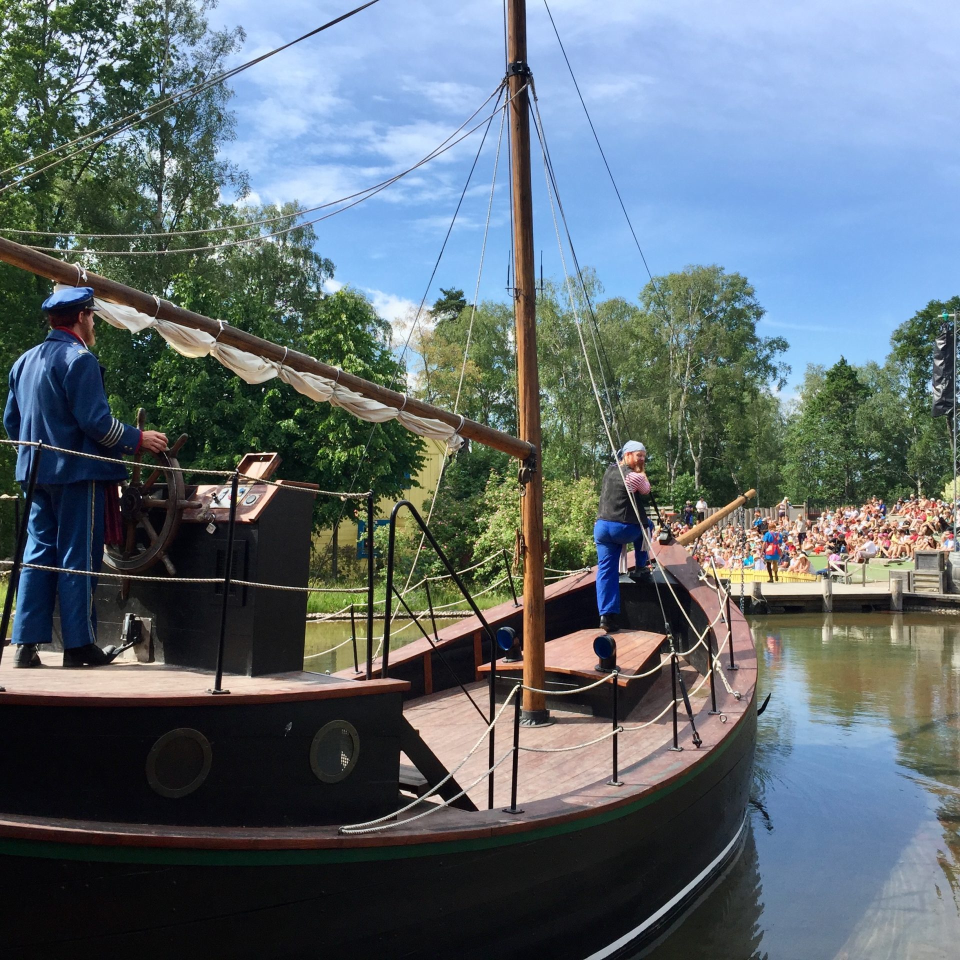 Kapten Långstrumps fartyg Hoppetossa