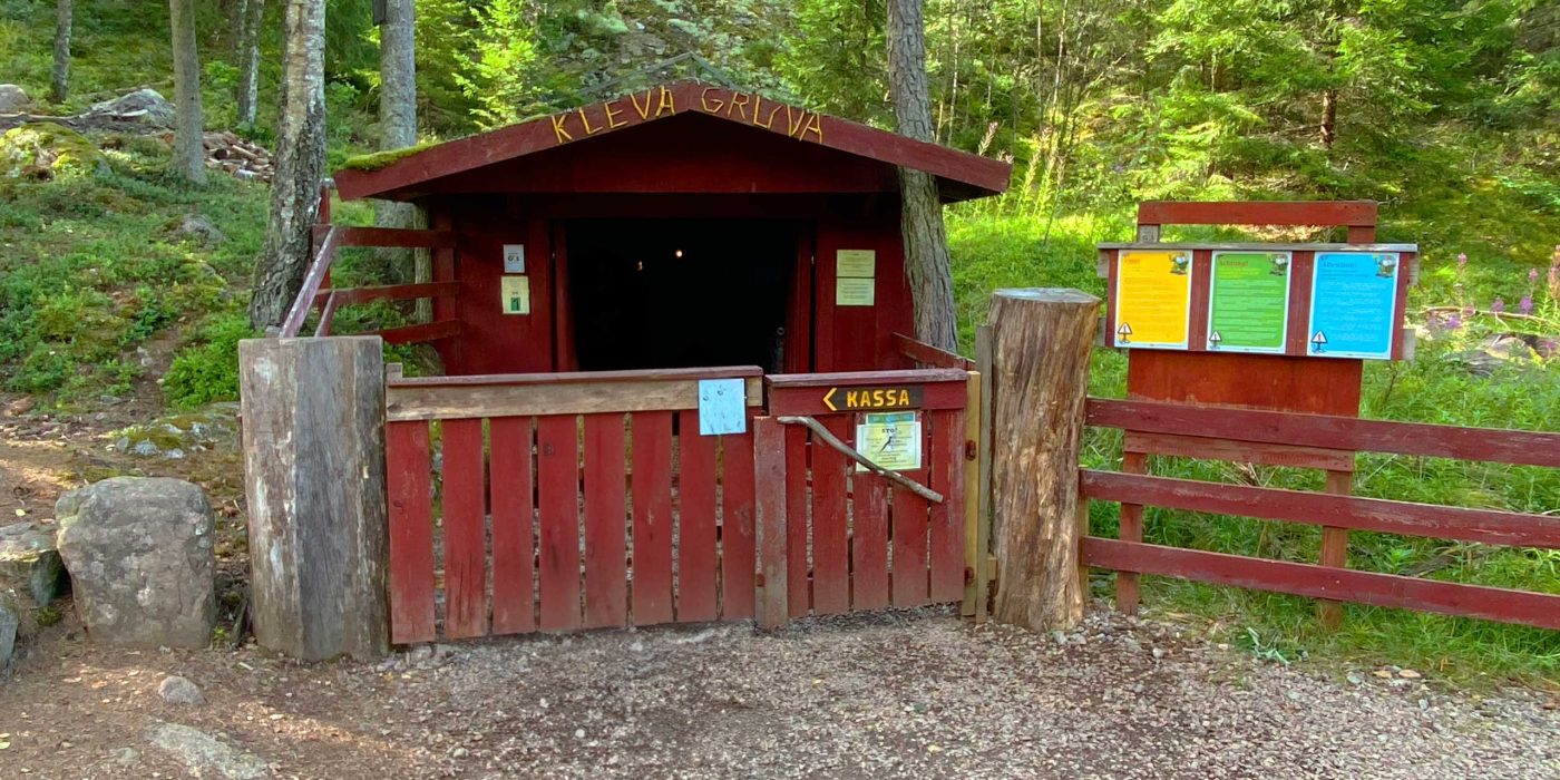 Entrén ner till Kleva gruva