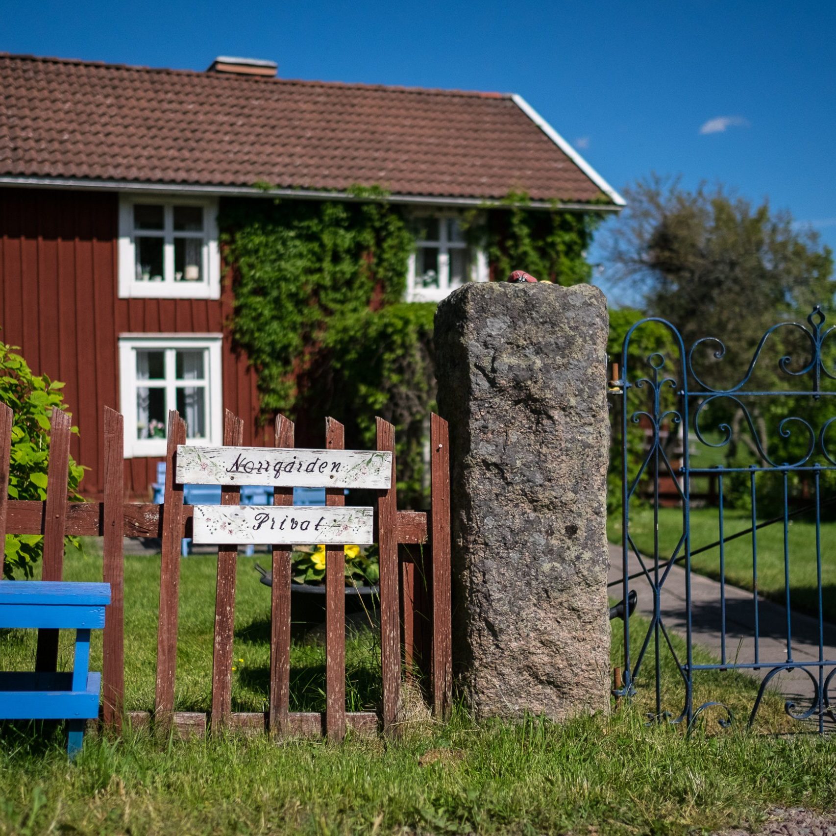 Grinden in till Norrgården i Bullebyn