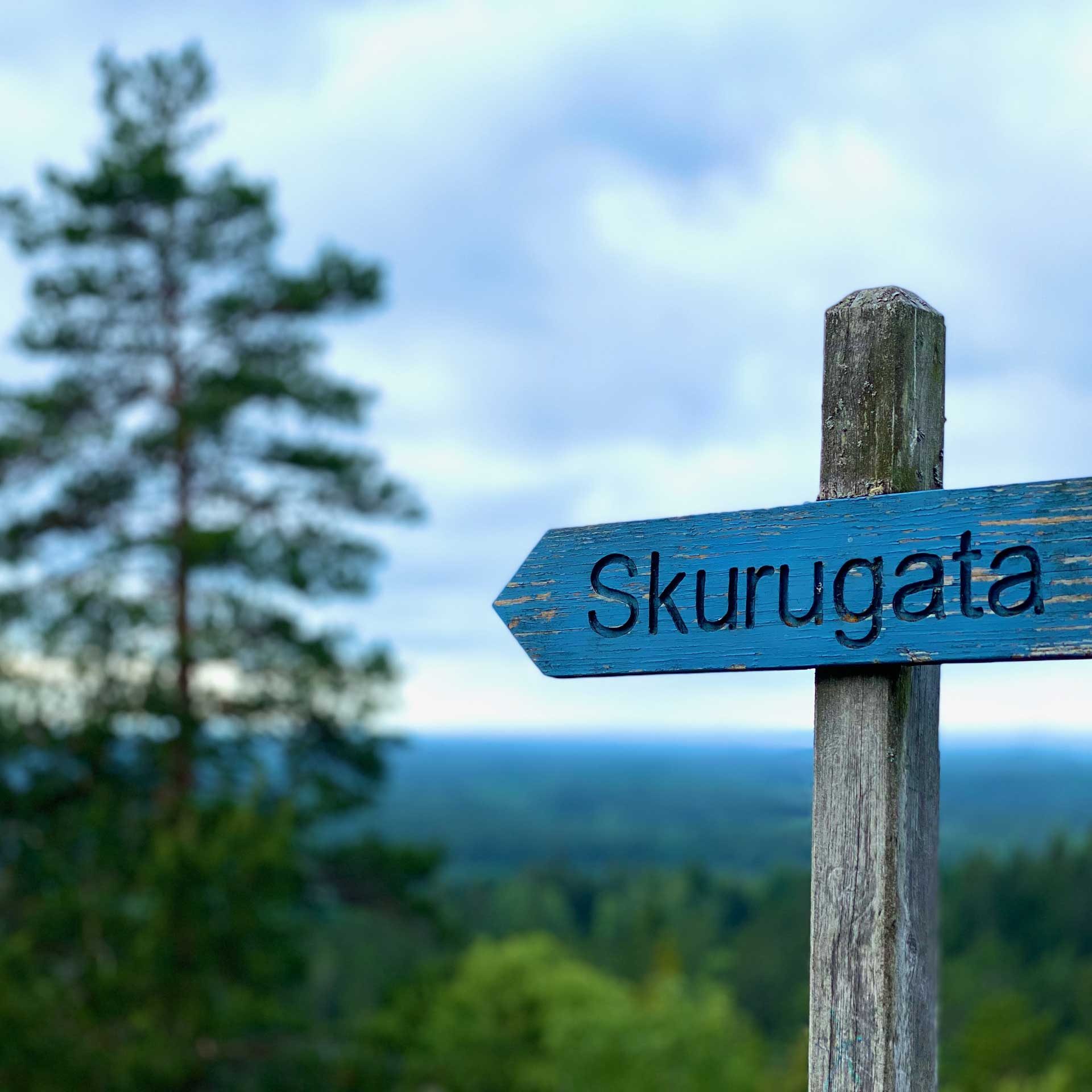 Skurugata skylt